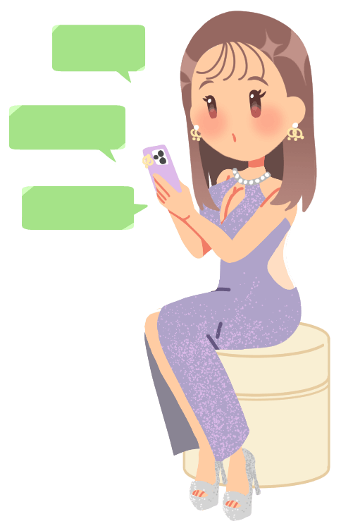 キャバクラ派遣エンブレム 登録の流れ